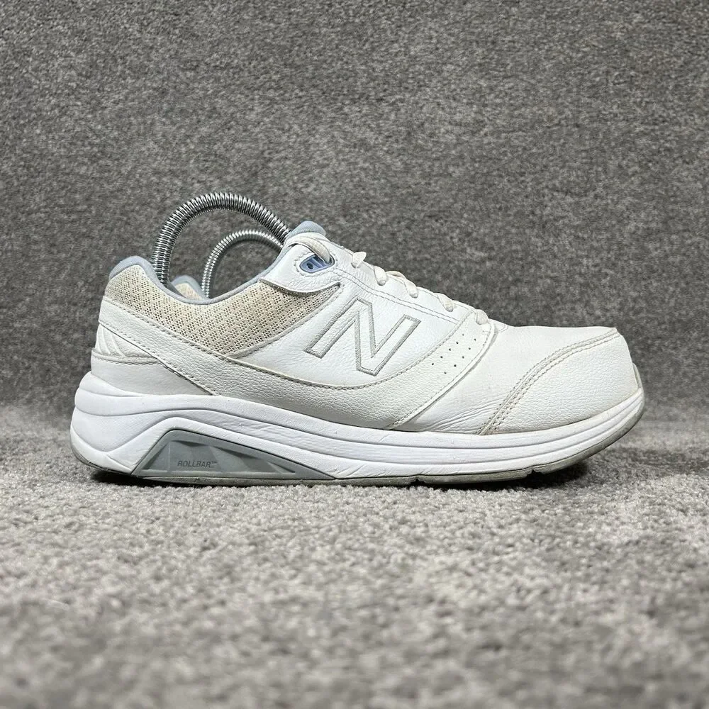 New Balance 928V2 Women’s Sz 9 White Athletic Walking Rollbar Comfort Shoes Used